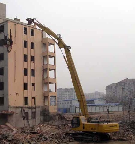 挖掘機(jī)拆樓臂，挖掘機(jī)拆樓臂廠家，挖掘機(jī)改裝拆樓臂